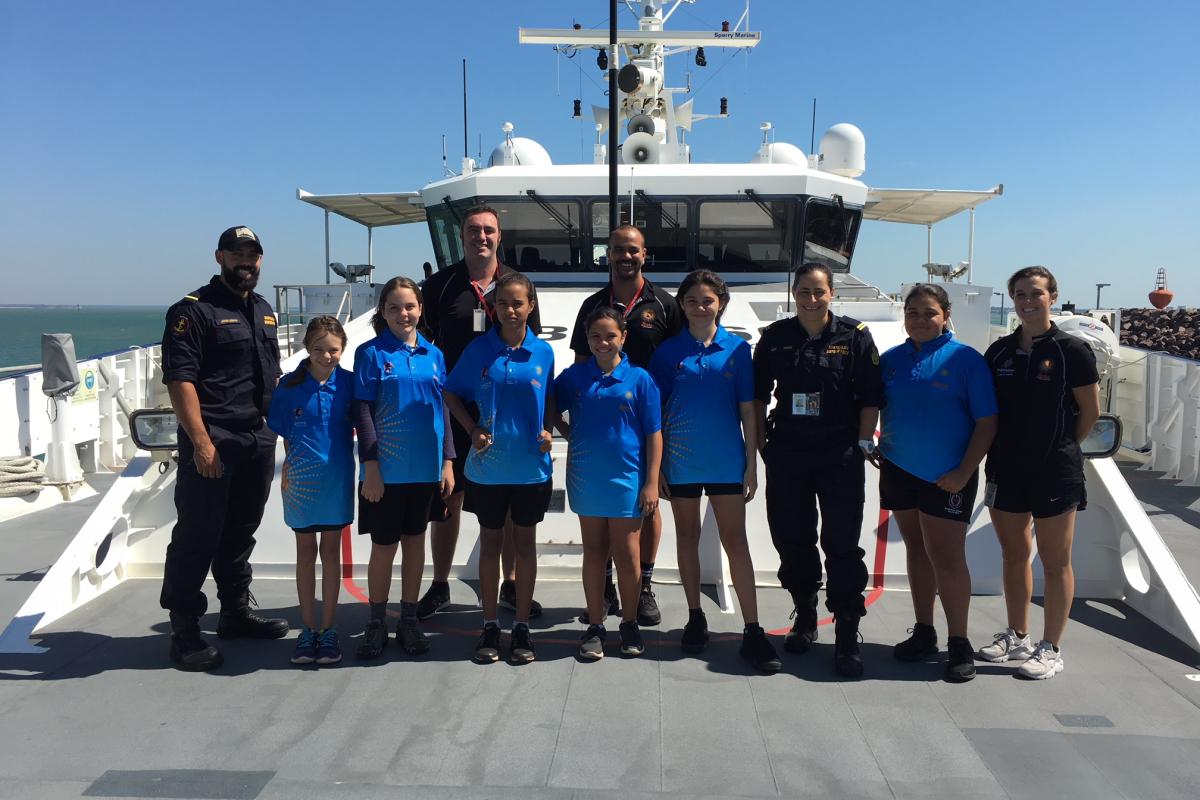 Stars Foundation - East Arm Wharf, ABF Work Site Visit. 