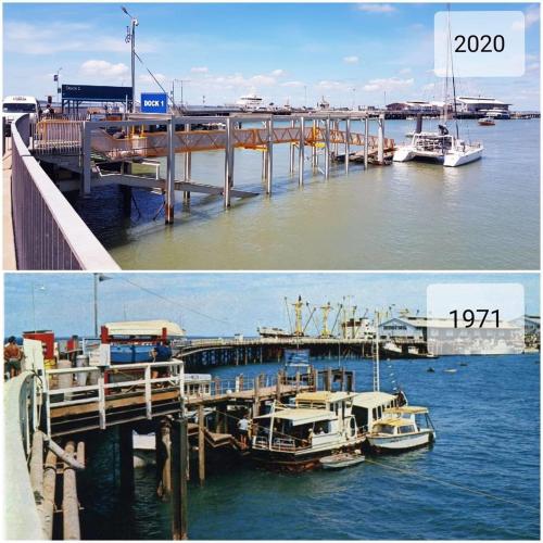 1971 - 2020 Fort Hill Wharf. 